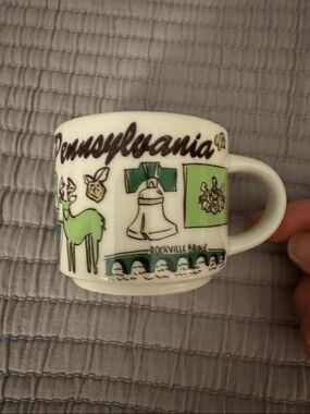 Starbucks Pennsylvania You Are Here Mini 2 oz Espresso Mug